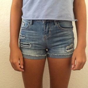 Vanilla star premium high waisted shorts